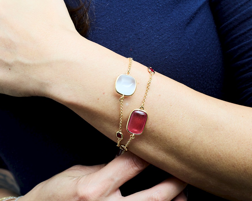 Bracelet Lou brass Sovrani