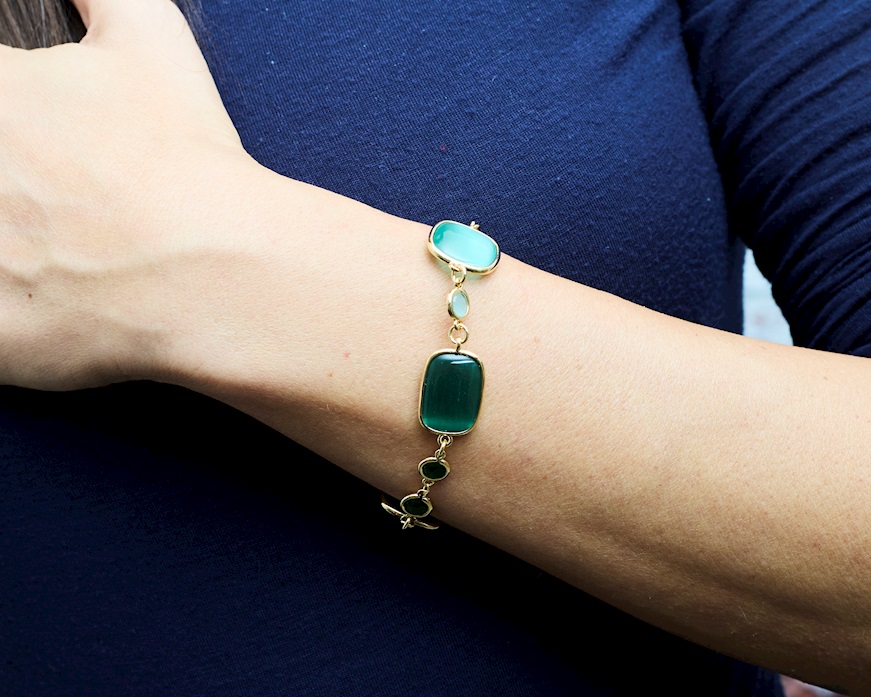 Bracelet Lea brass Sovrani