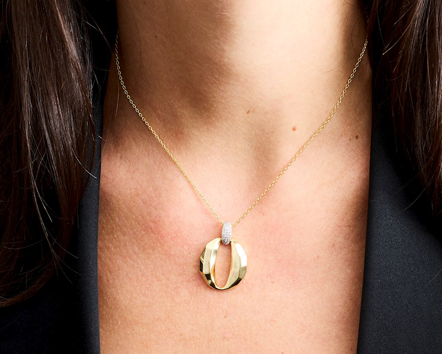 Necklace brass Sovrani