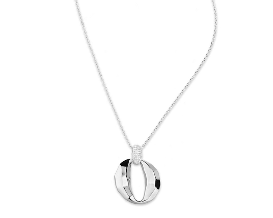 Collana ottone con cubic zirconia Sovrani