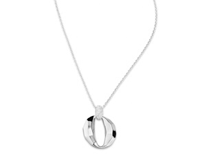 Collana ottone con cubic zirconia Sovrani