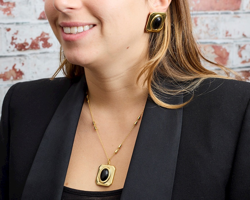 Necklace brass Sovrani