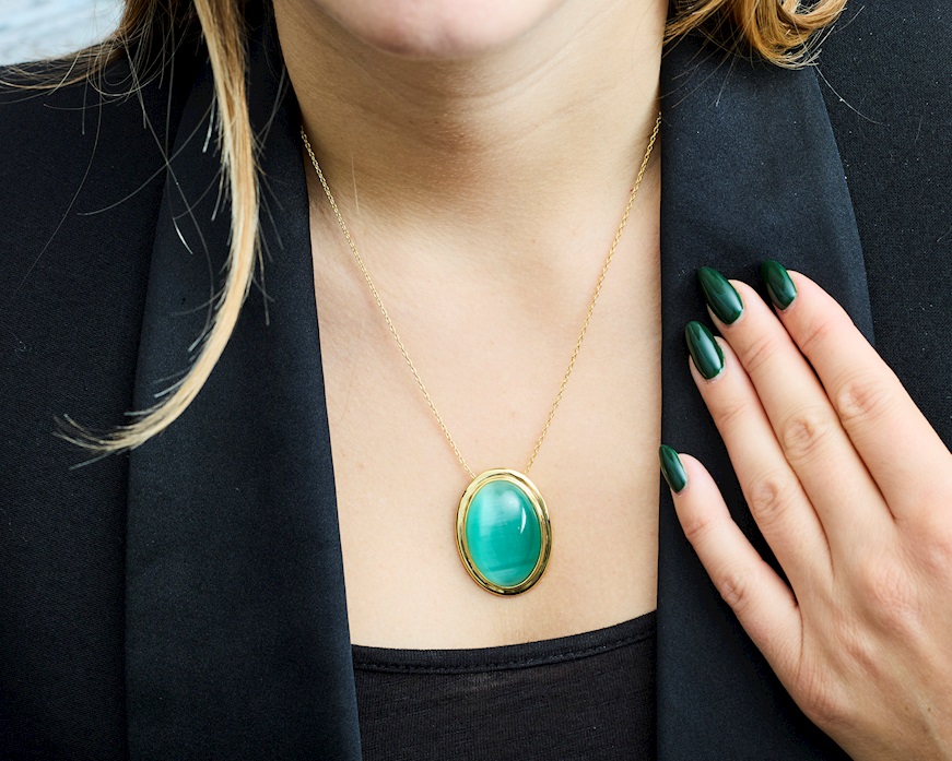 Necklace brass Sovrani