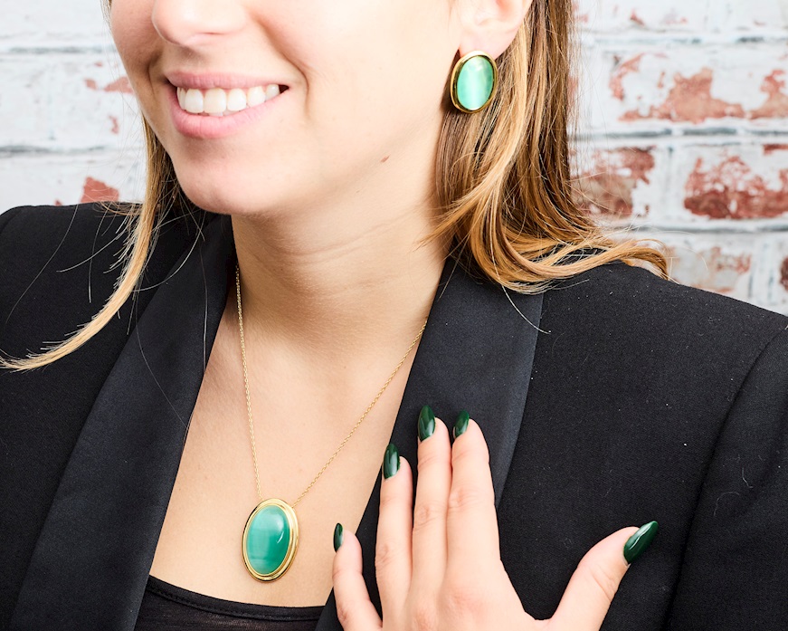 Earrings brass Sovrani