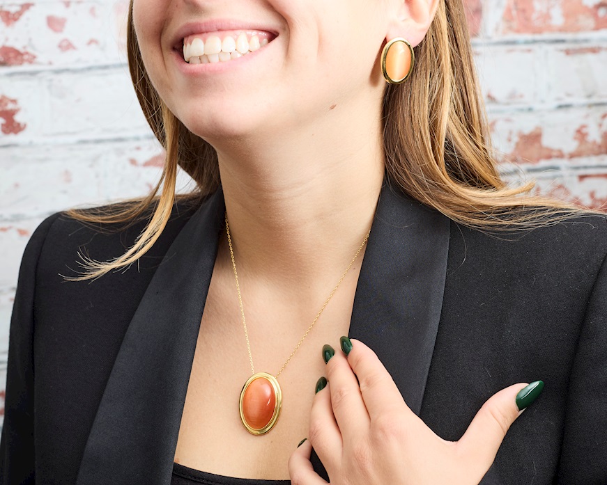 Necklace brass Sovrani