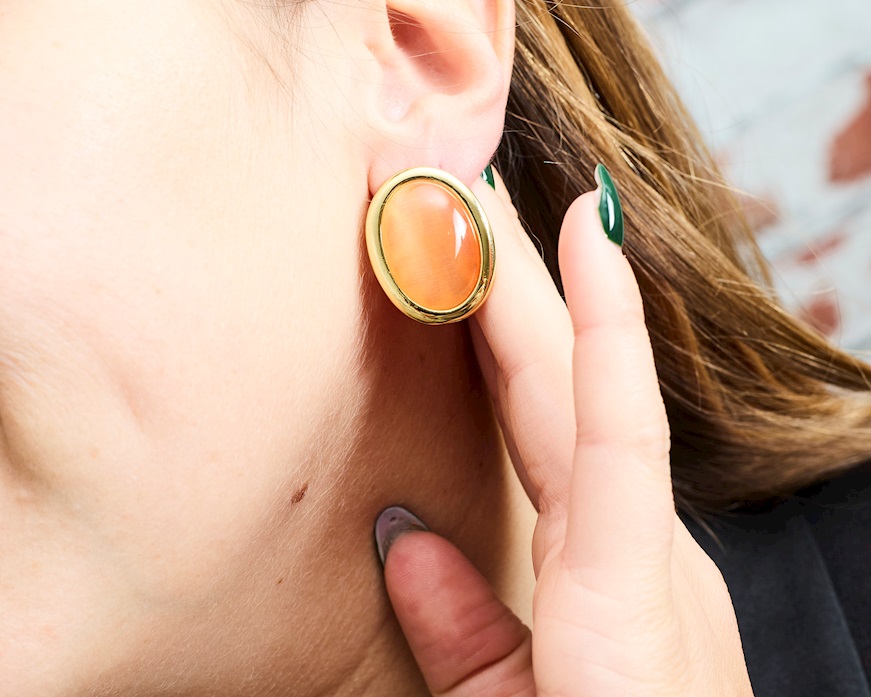 Earrings brass Sovrani