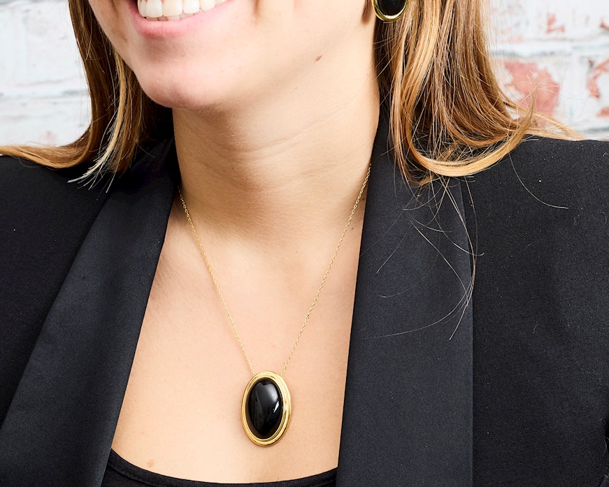 Necklace brass Sovrani