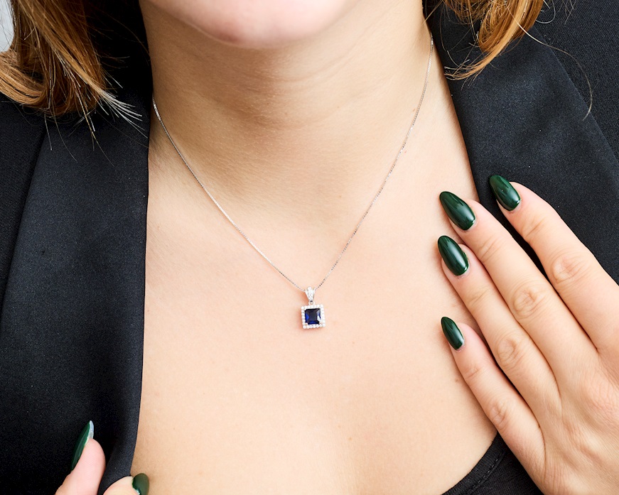 Necklace silver Sovrani