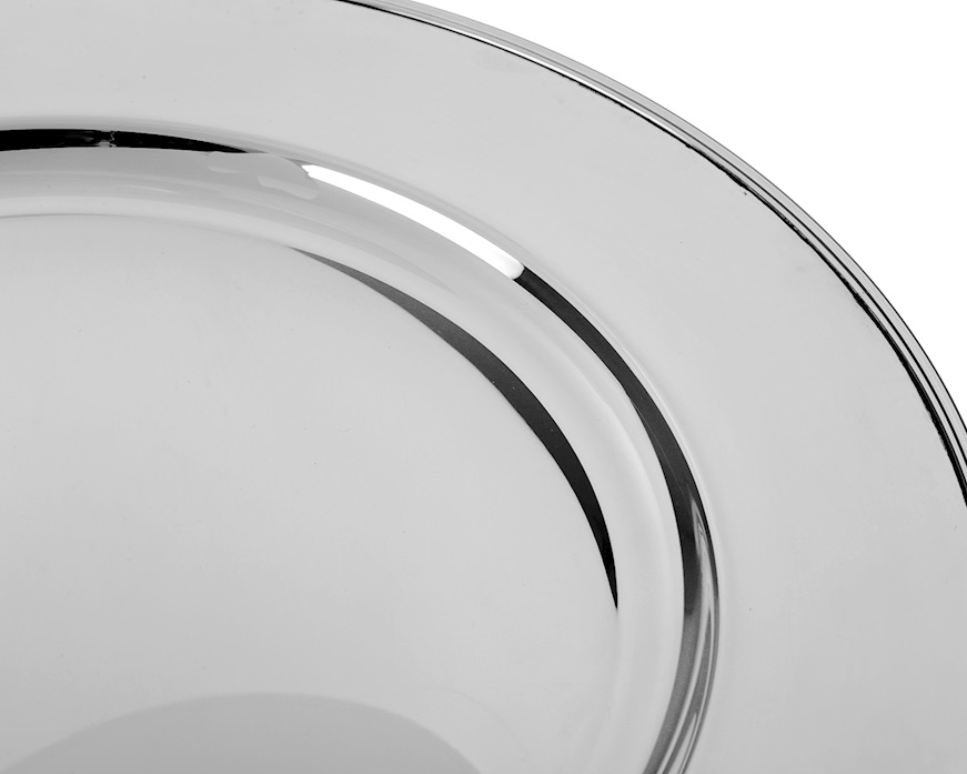 Sottopiatto argento in stile Inglese Selezione Zanolli