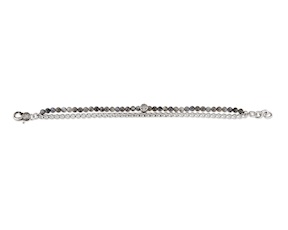 Bracciale uomo acciaio con diaspro artico Sovrani