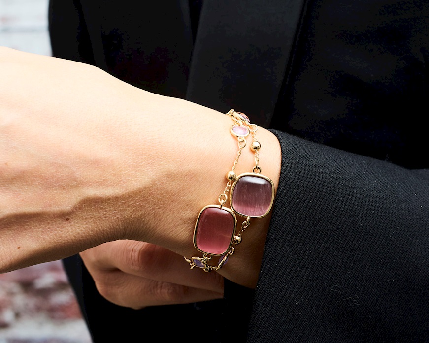 Bracelet Simonne brass Sovrani