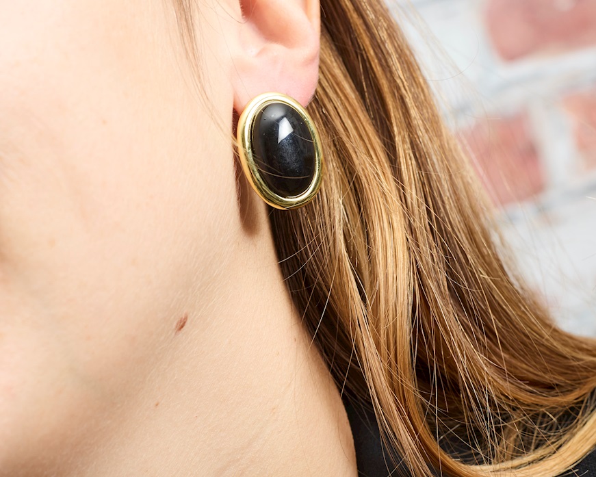 Earrings brass Sovrani