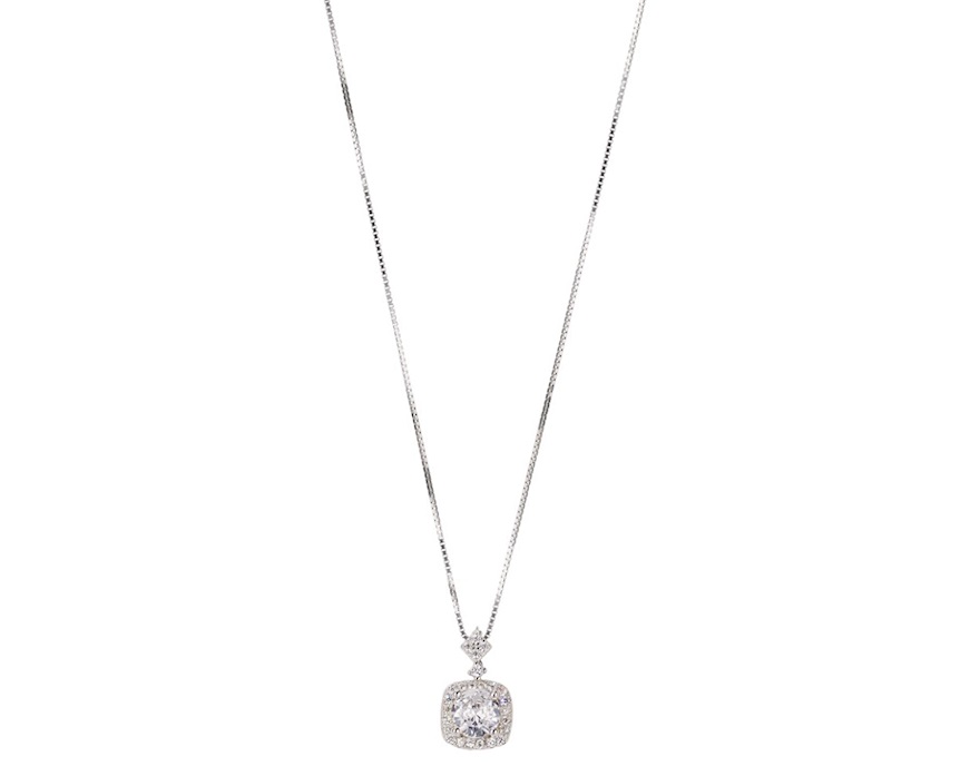 Collana argento con cubic zirconia Sovrani
