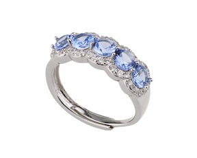 Ring silver Sovrani