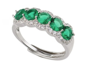 Ring silver Sovrani