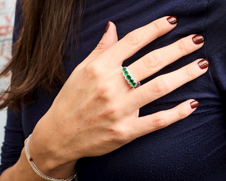 Ring silver Sovrani