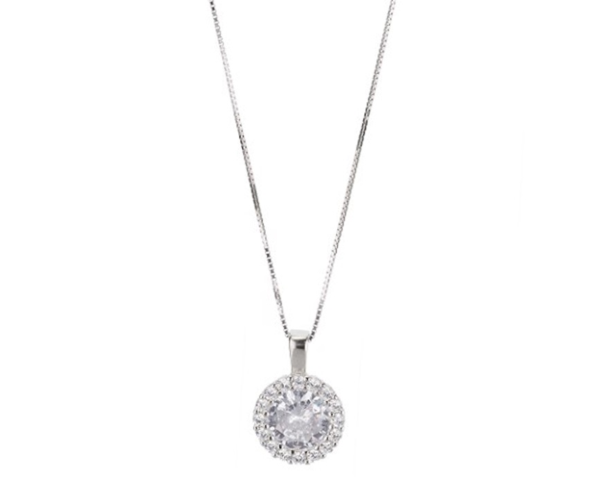 Collana argento con cubic zirconia Sovrani