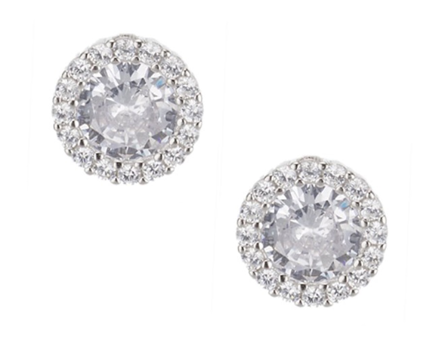 Orecchini argento con cubic zirconia Sovrani