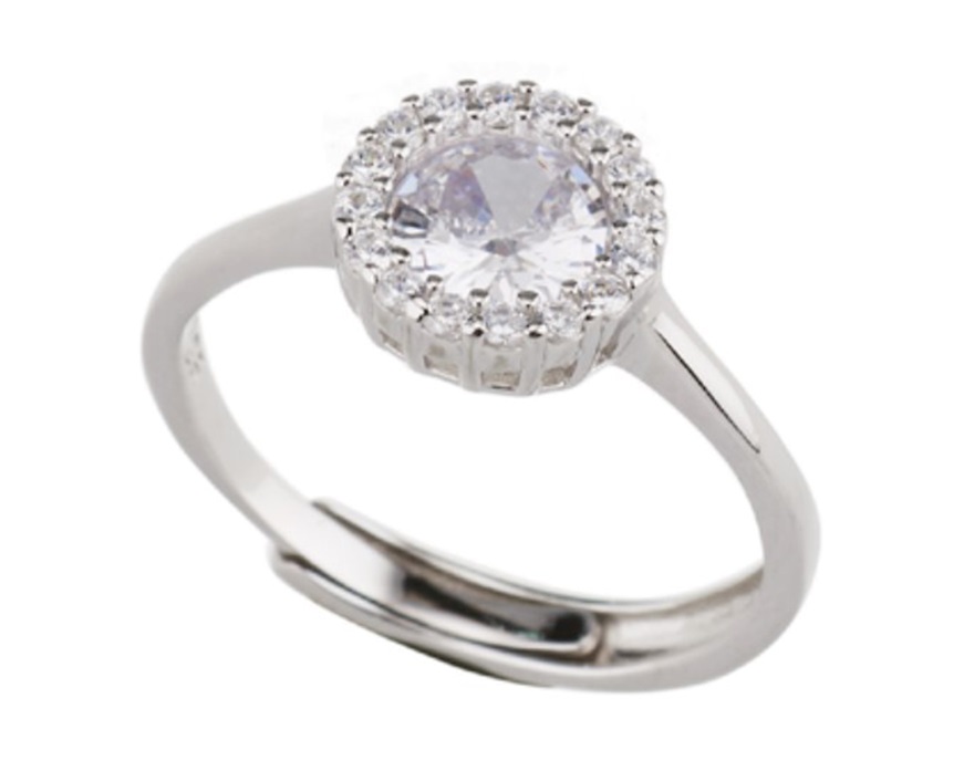 Anello argento con cubic zirconia Sovrani