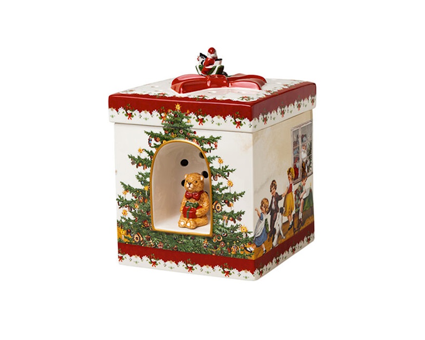 Idea regalo Natale Regalo di Natale Christmas Toys porcellana quadrato grande Villeroy & Boch