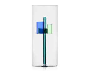 Vaso 3 Iris blu Ichendorf