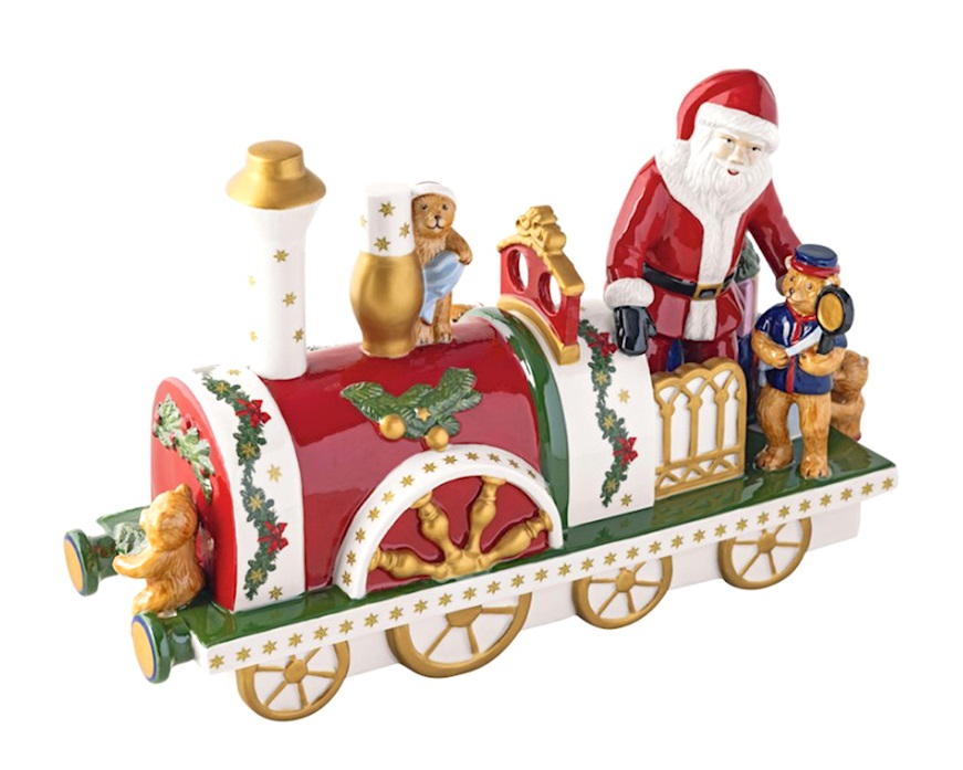Idea regalo Natale Locomotiva Toy's Delight porcellana Villeroy & Boch