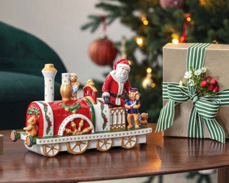 Idea regalo Natale Locomotiva Toy's Delight porcellana Villeroy & Boch