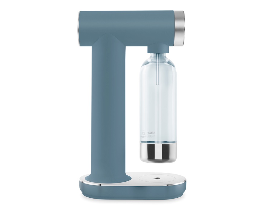Gasatore d'acqua Blu Tempesta Opaco Smeg