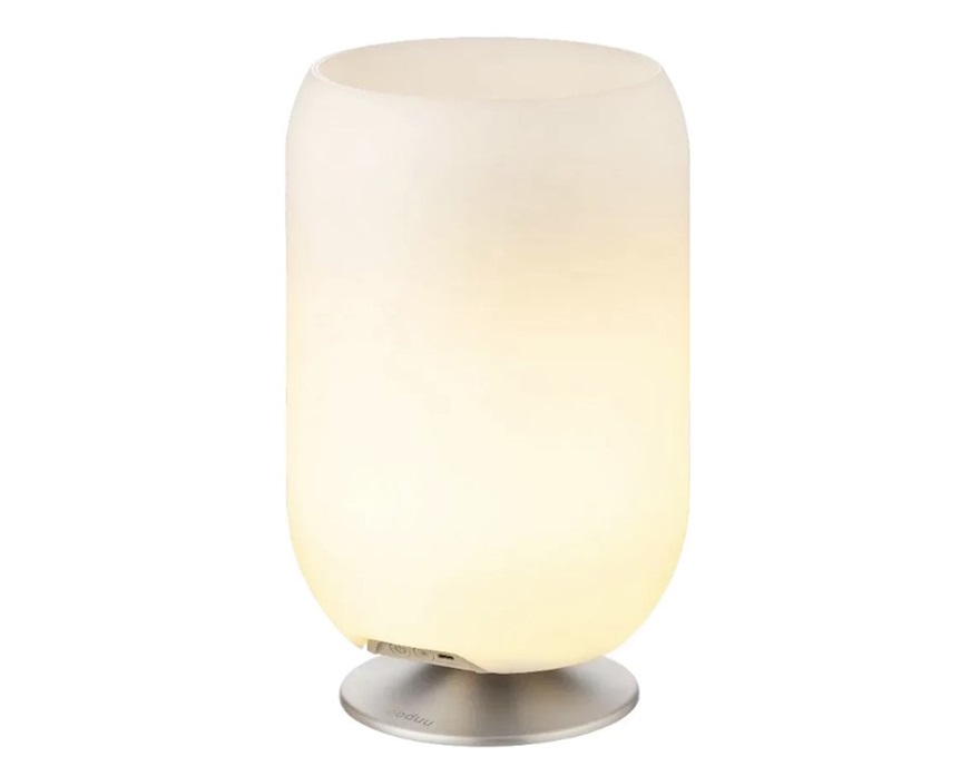 Lampada bluetooth glacette Atmos Brushed Silver Kooduu