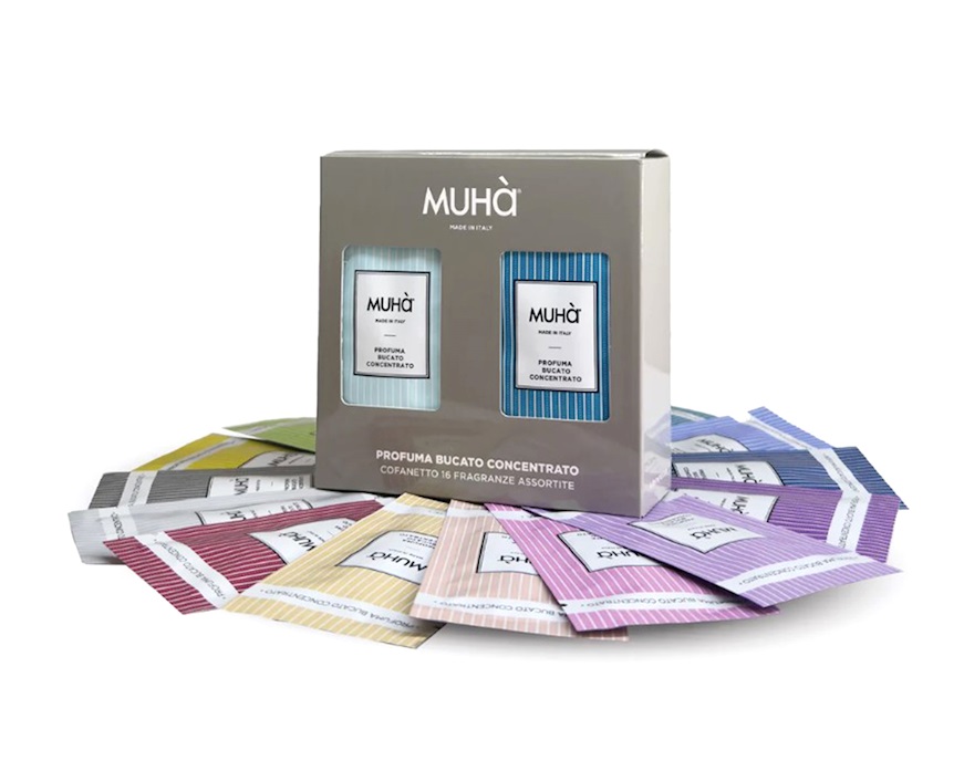 Kit profuma bucato 16 buste assortite Muhà