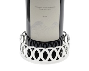 Sottobottiglia Cerchi argento trilaminato Selezione Zanolli