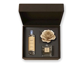 Cofanetto regalo Diffusore Rosa e Spray Vaniglia e Ambra Pura Muhà