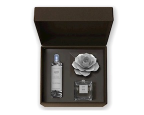 Cofanetto regalo Diffusore Rosa e Spray Fiori di Cotone Muhà