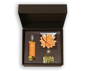 Cofanetto regalo Diffusore Flower e Spray Cedro e Bergamotto Muhà