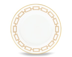 Piatto dessert Catene Cachemire porcellana Richard Ginori