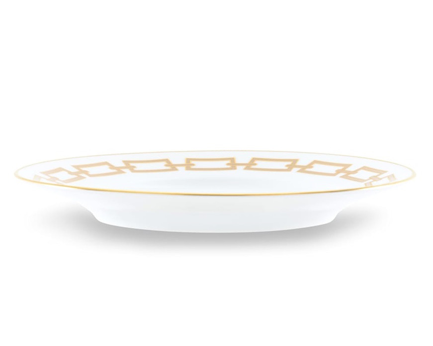 Piatto dessert Catene Cachemire porcellana Richard Ginori