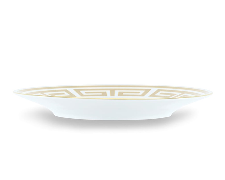 Piatto dessert Labirinto Cachemire porcellana Richard Ginori