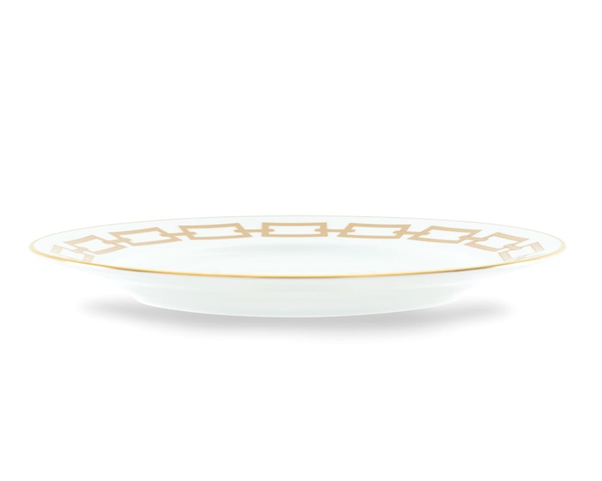 Piatto piano Catene Cachemire porcellana Richard Ginori