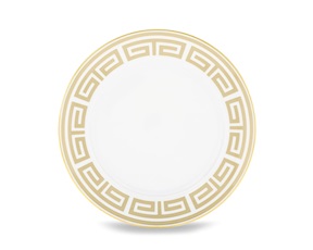 Piatto piano Labirinto Cachemire porcellana Richard Ginori