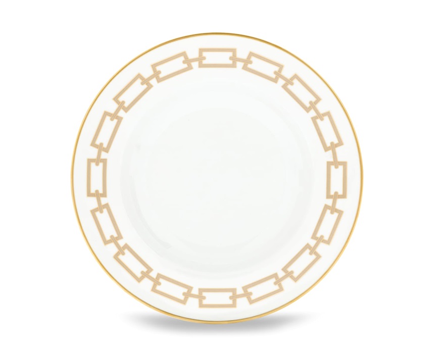 Piatto fondo Catene Cachemire porcellana Richard Ginori
