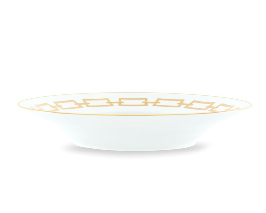 Piatto fondo Catene Cachemire porcellana Richard Ginori