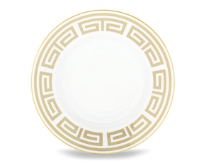 Piatto fondo Labirinto Cachemire porcellana Richard Ginori