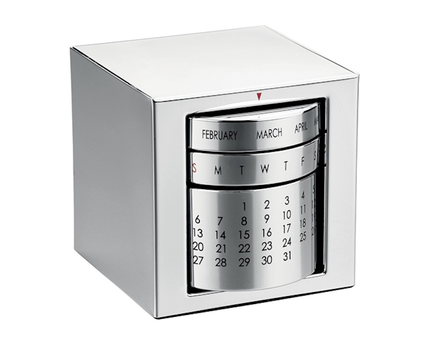 Calendario perpetuo silver plated Selezione Zanolli