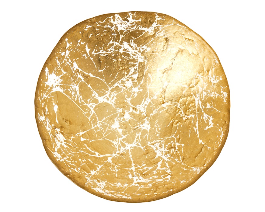 Bowl Foglia Oro Onlylux