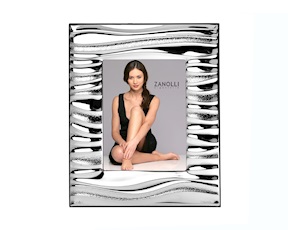 Portafoto New Wave argento bilaminato