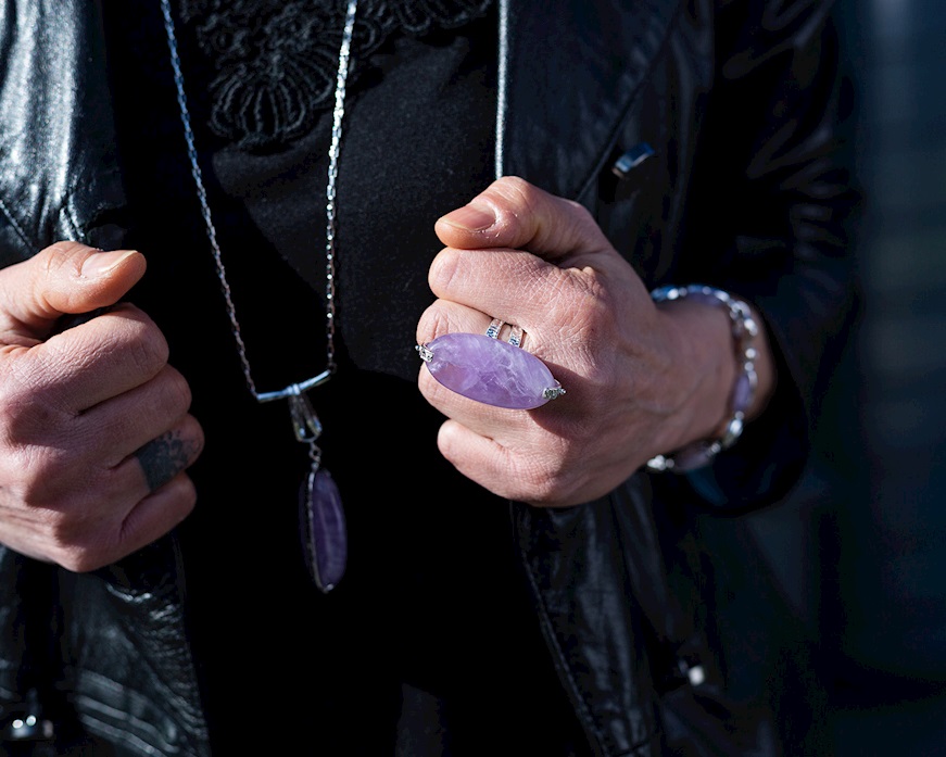 Anello Provenza argento con ametista Selezione Zanolli