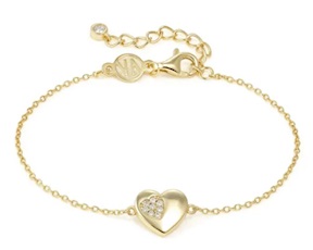Bracelet Petit Sparkle silver heart Nomination