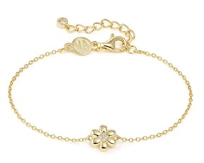 Bracelet Petit Sparkle silver flower Nomination