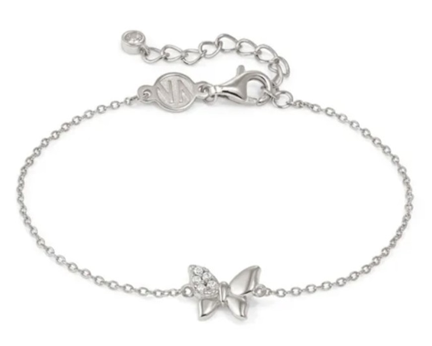 Bracelet Petit Sparkle silver butterfly Nomination