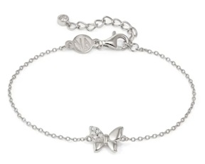Bracelet Petit Sparkle silver butterfly Nomination